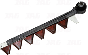 JAG01-0165 Kosa CLAAS 9,00m/30ft 2-bagn. segmentowa/RADURA sections/ JAG PREMIUM, CLAAS 0006667411 0006704293