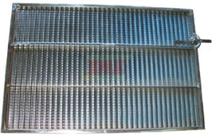 JAG05-0051 Sito żaluzjowe ocynkowane górne, lamela-10mm Premium