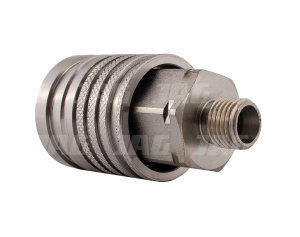JAG95-0015 Szybkozłącze hydrauliczne grzybkowe-gniazdo z gwintem zewnętrznym, DN12,5, M14X1,5, ISO7241-A
