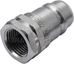 JAG95-0102 Szybkozłącze hydrauliczne grzybkowe-wtyczka z gwintem wewnętrznym, DN12,5, 1/2