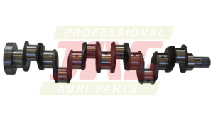 JAG99-0008 Wał korbowy Perkins na simmering 6.354-2 frez/uszczelniacz 3637424M91 - Forged (Strona rozrządu: 1 otwór, 1 wpust, kołnierz koła zamachowego: 12 otworów)