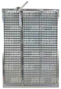 JAG25-0075 Sito żaluzjowe ocynkowane górne, lamela-22mm