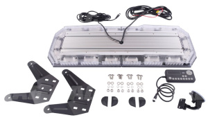 JAG96-0089 Lampa Błyskowa 108 LED, 12-24V, pomarańczowa, ze sterownikiem JAG