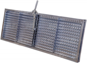 653183 Sito żaluzjowe ocynkowane końcowe, lamela-22mm JAG PREMIUM