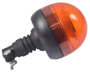 JAG96-0091 Lampa Błyskowa 39LED, 12-24V, R65, R10, Uchwyt na elastyczny trzpień JAG