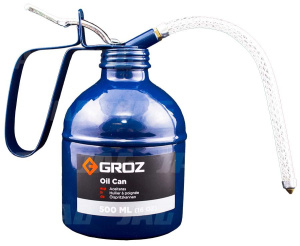 JAG90-0002 Olejarka ręczna metalowa 500ml GROZ