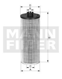 F411201510010 Filtr oleju MANN FILTER