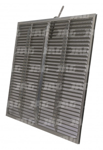 1720102M1 Sito żaluzjowe ocynkowane górne, lamela-10mm