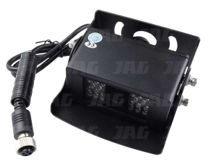 JAG97-0010 Kamera do monitoringu przewodowa, 600TVL, 28 Diod IR, IP69K, na tył