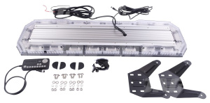 JAG96-0090 Lampa Błyskowa 132 LED, 12-24V, pomarańczowa, ze sterownikiem JAG