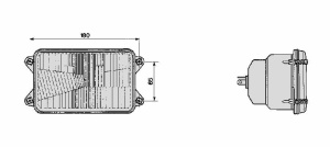 05.325.000.01 Reflektor lewy COBO