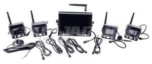JAG97-0052 Zestaw bezprzewodowy HD 4xkamera HD (420TVL) + 1xmonitor(7