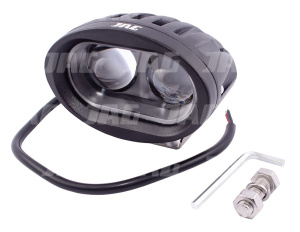 JAG96-0005 Lampa robocza LED, ultrafioletowa, 10W, 10-80V, 2LEDx5W, SPOT JAG
