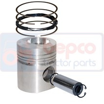 02136958 Tłok + pierścienie nadwymiar 0.010-0.25mm