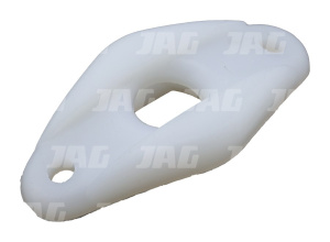 JAG22-0012 Prowadnica palca plastikowa, JOHN DEERE Z30752 MASSEY FERGUSON 264067M1