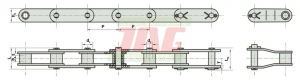 JAG04-0066 Przenośnik pochyły słomy ROLLON-SOLID