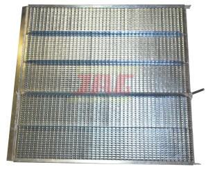 80511505 Sito żaluzjowe ocynkowane dolne, lamela-10mm, NEW HOLLAND 80511505 80427001