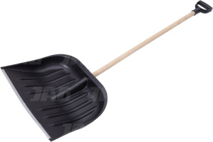 Łopata do śniegu czarna