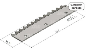 70-0345-06-01-0 Wiosło HD PREMIUM, prawy MWS Germany