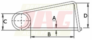 JAG98-1428 Zawleczka