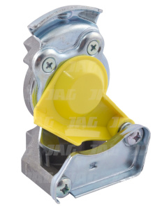 AZ50944 Złącze pneumatyczne otwarte zółte M22x1,5, DAF 651235 SCANIA 1912320