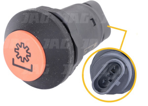 JAG92-0049 Włącznik wałka WOM, RENAULT 7700038690 MASSEY FERGUSON 3777568M2