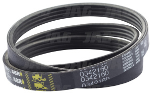 0342160 Pas wielorowkowy GATES AGRI, AGCO 3787792M1 CNH 47801625