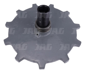 JAG04-0136 Koło zębate podajnika pochyłego dolne 11Z (z tulejką na Fi 30mm)