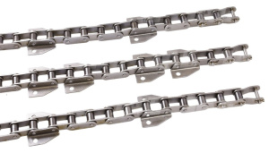 87372058 Zestaw łańcuchów przenośnika pochyłego (3szt.), NEW HOLLAND 87372058