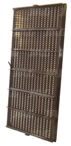 JAG43-0209 Sito żaluzjowe dolne, lamela-32mm, CNH 80920647 920647