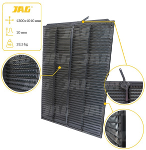 JAG05-0043 Sito żaluzjowe ocynkowane dolne, lamela-10mm