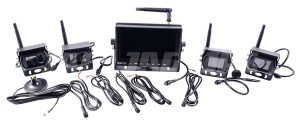 JAG97-0052 Zestaw bezprzewodowy HD 4xkamera HD (420TVL) + 1xmonitor(7