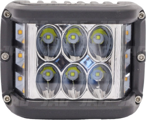 JAG96-0084 Lampa robocza LED, 27W,12-24V, 9 EPISTAR LED, Prostokątna, Kierunkowskaz JAG