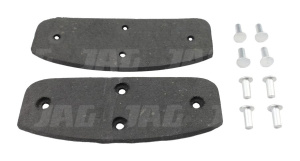 JAG08-0506 Okładzina hamulcowa (2szt+nity), CLAAS 0008085461 8085472