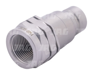 JAG95-0054 Szybkozłącze hydrauliczne flat face (suchoodcinające)-wtyczka, DN12,5, 3/4