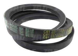 22x1542Li/1600Ld C61 Pas klinowy GATES DELTA CLASSIC, AGCO 1604055M1 1604055M2