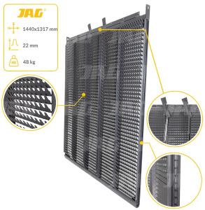 84100966 Sito żaluzjowe górne, lamela-22mm Premium, NEW HOLLAND 84100966