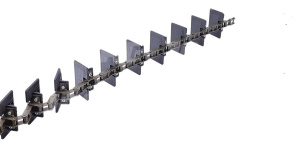 JAG04-0388/1 Przenośnik łańcuchowy kompletny (łopatki plastikowe) JAG, CLAAS 0006015960 0005417830