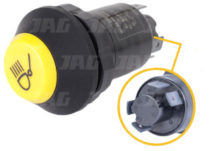 JAG92-0076 Włącznik świateł roboczych, MASSEY FERGUSON 3370431M91 STEYR 139900580153