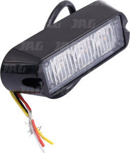JAG96-0050 Lampa Błyskowa JAG (Stroboskop) LED, 9W, 9-30V, 3LEDx3w