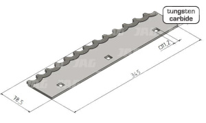 70-0345-06-01-0 Wiosło HD PREMIUM, prawy MWS Germany
