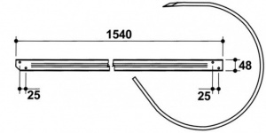 JAG56-0004/1 Osłona podbieracza nowy typ JAG PREMIUM