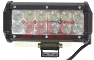 JAG96-0038 Lampa robocza LED, 36W, 10-30V, 12 CREE LEDx3W, FLOOD, Listwa podwójna