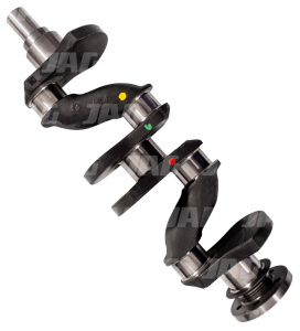 3637407M91 Wał korbowy Perkins 4.108/4.107