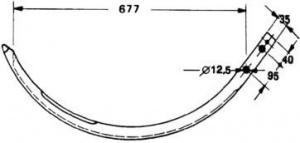 JAG51-0005 Iglica aluminiowa JAG PREMIUM