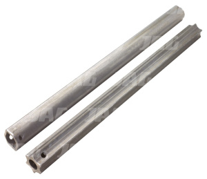 1045629 Rura profilowana 0V 34,5x40x4 2900mm Walterscheid (75.11.00).