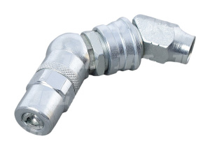 JAG90-0118 Końcówka smarownicy 360°, 3-szczękowa, gwint M10x1 GROZ
