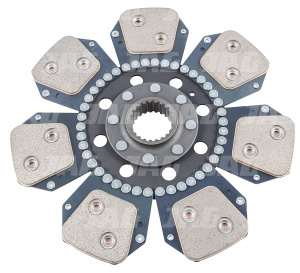 333017210 Tarcza sprzęgłowa 7 łopatek, MASSEY FERGUSON 3615366M1 LuK 333017210