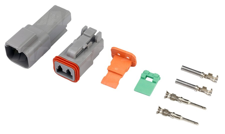 JAG91-0009 Komplet złączki Deutsch DT 2PIN JAG91-0009 Komplet złączki Deutsch DT 2PIN